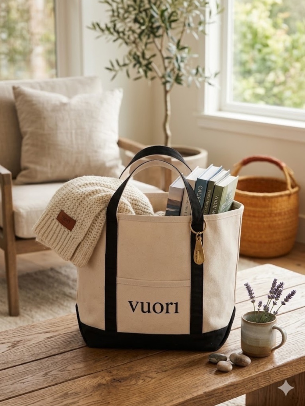 NWT Vuori Limited Edition Canvas Tote Bag